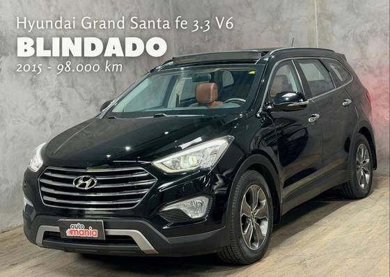 HYUNDAI GRAND SANTA FÉ 3.3 MPFI V6 4WD GASOLINA 4P AUTOMÁTICO HYUNDAI GRAND SANTA FÉ 3.3 MPFI V6 4WD GASOLINA 4P AUTOMÁTICO